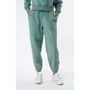 Puma Geen Drawstring Fleece Relaxed Fit Women's Classics Now Then Sweatpants L